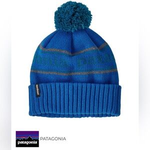 🏔️ Patagonia Kids Powder Town Beanie PomPom Hat